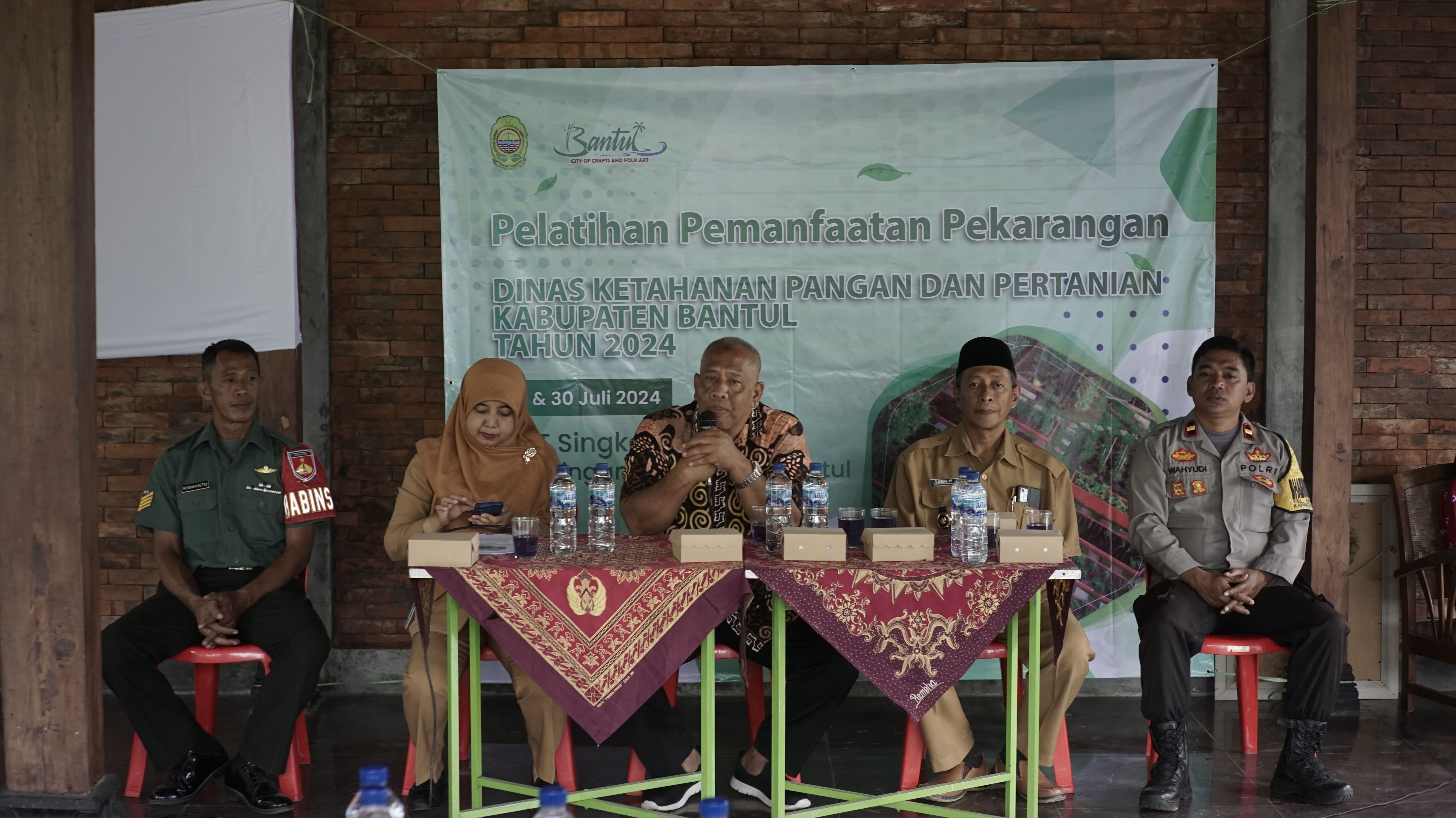 SUBHAN NAWWAWI GANDENG DKPP SELENGGARAKAN PELATIHAN PEMANFAATAN PEKARANGAN